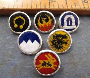 regalia buttons